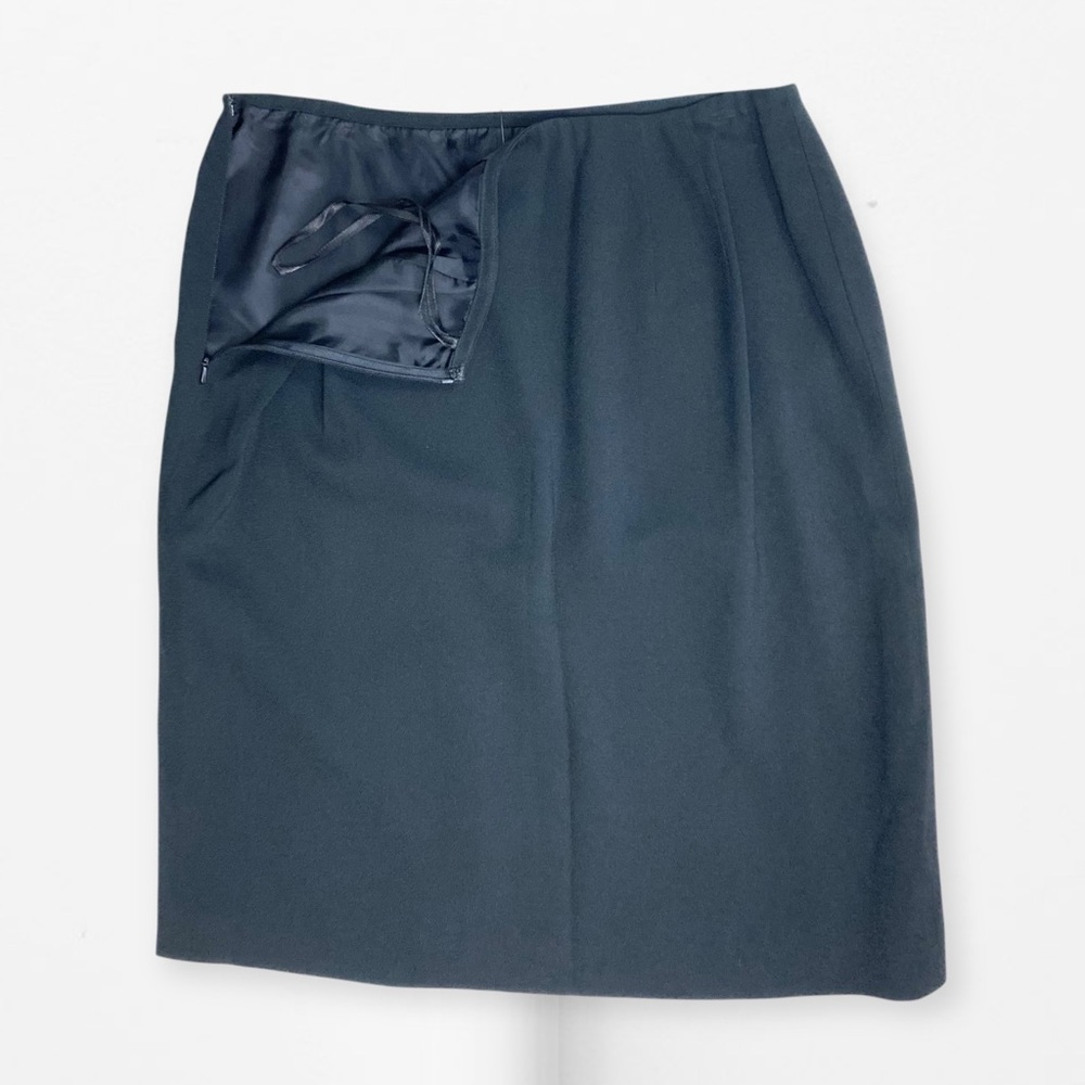 Ellen Tracy Black Mini Pencil Skirt for Work career wear 10 NWT